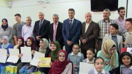 بنك القدس يكرّم الطلبة الفائزين في مسابقةSABRI 
